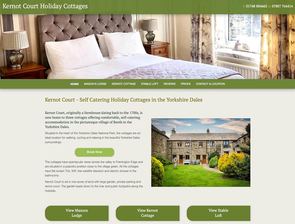 Kernot Court Holiday Cottages - Self-Catering Cottages in Reeth