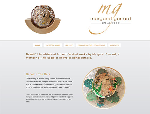 Maragret Garrard - Art in Wood 