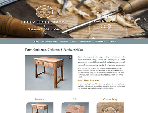 Terry Harrington - Craftsman & Cabinet Maker